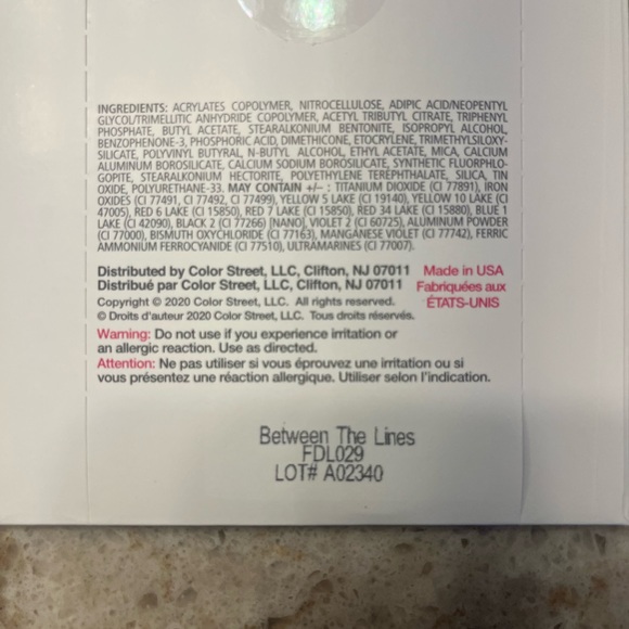 Color Street - between the lines - Picture 2 of 2